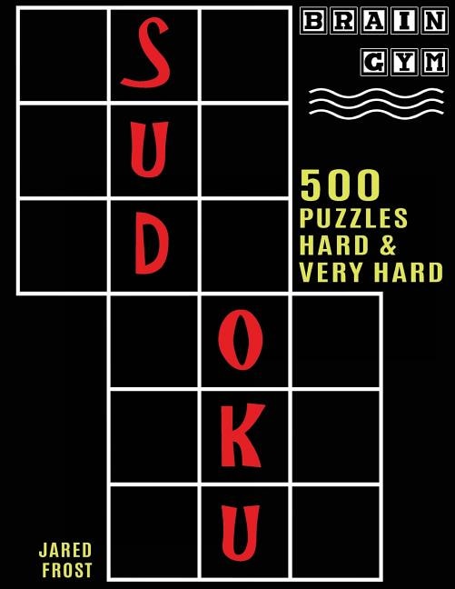 Front cover_500 Sudoku Puzzles, Hard and Very Hard