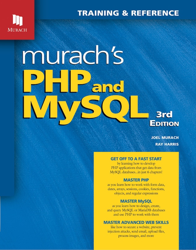 Front cover_Murach's PHP and MySQL (3rd Edition)