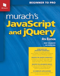Front cover_Murach's Javascript And Jquery (4th Edition)