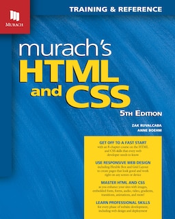 Front cover_Murach's HTML and CSS (5th Edition)