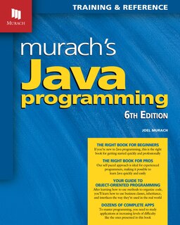 Front cover_Murach's Java Programming (6th Edition)