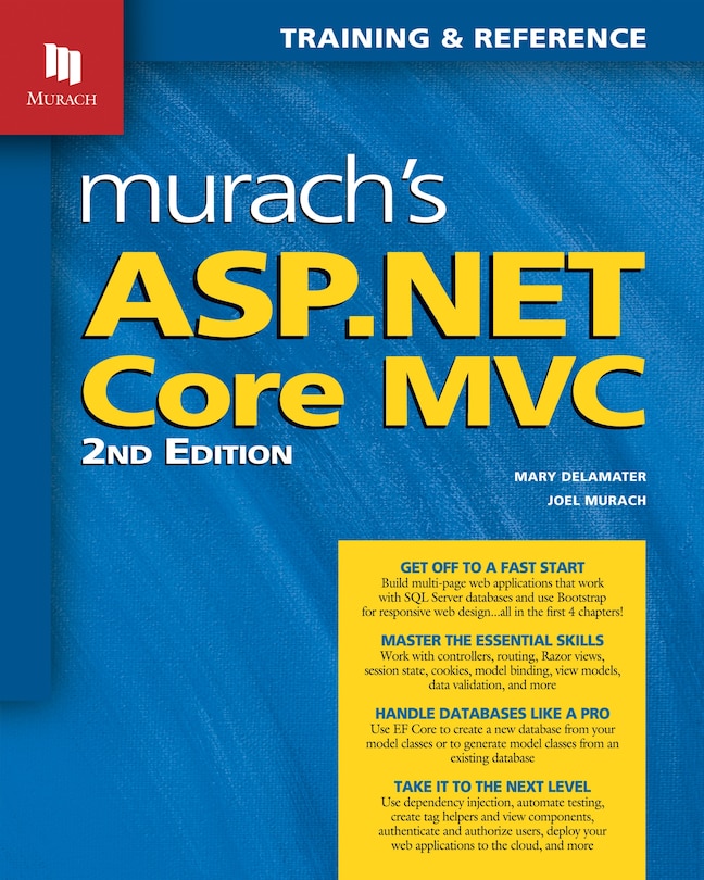 Couverture_Murach's ASP.NET Core MVC (2nd Edition)