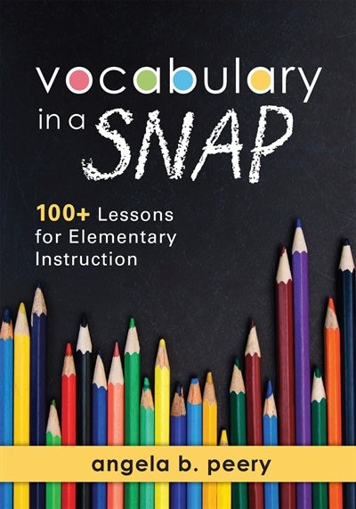Couverture_Vocabulary In A Snap - 100+ Lessons For Elementary Instruction