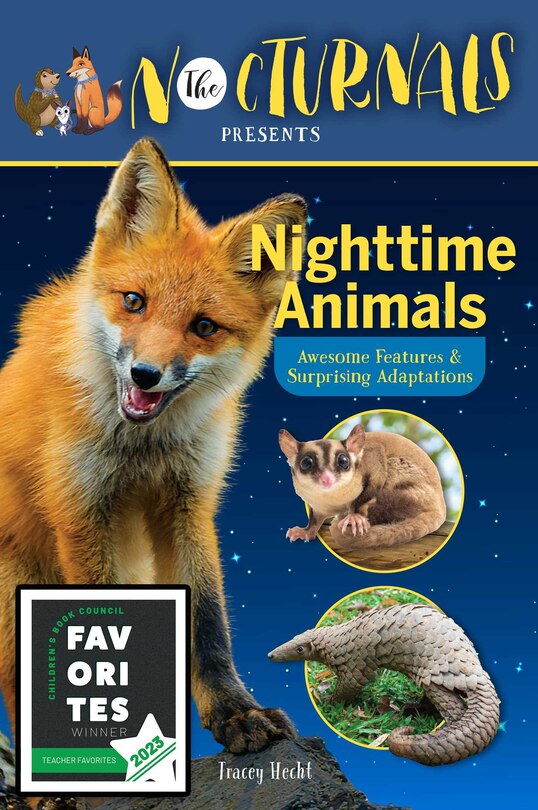Couverture_The Nocturnals Nighttime Animals: Awesome Features & Surprising Adaptations