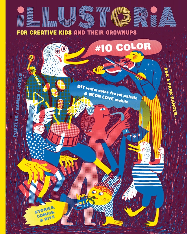 Couverture_Illustoria: For Creative Kids And Their Grownups