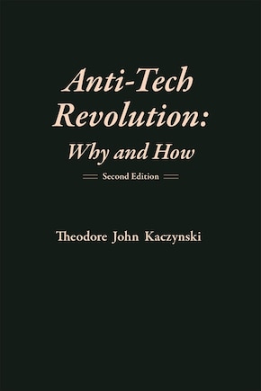 Anti-tech Revolution: Why And How