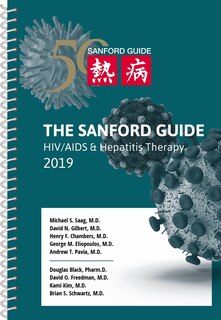 Couverture_The Sanford Guide to HIV/AIDS and Hepatitis Therapy 2019 (5 X 8 in)
