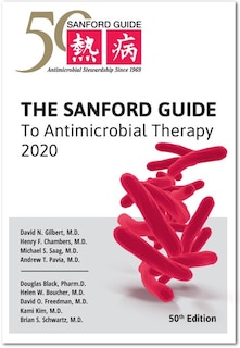Couverture_The Sanford Guide to Antimicrobial Therapy 2020 (Pocket_Sized 4.375 x 6.5 in)