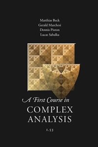 Couverture_A First Course in Complex Analysis
