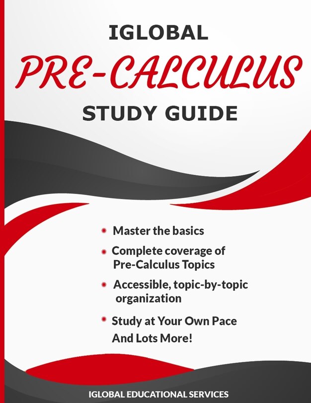 Front cover_iGlobal Pre-Calculus Study Guide