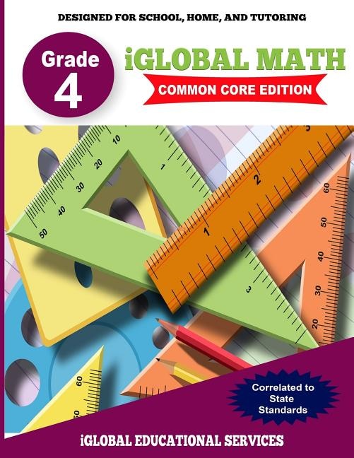 Couverture_iGlobal Math, Grade 4 Common Core Edition