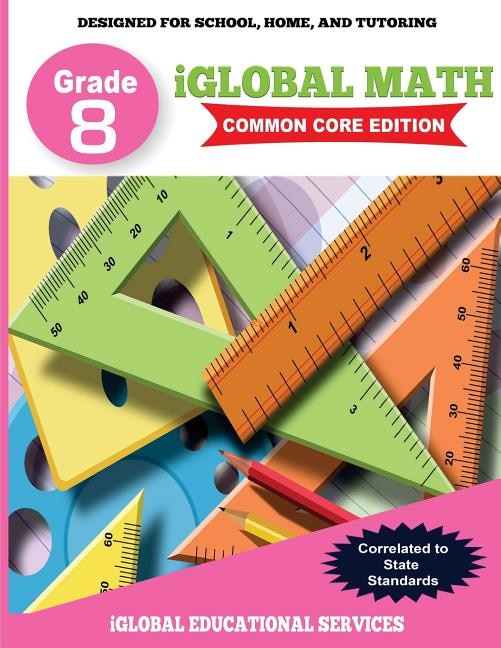 Front cover_iGlobal Math, Grade 8 Common Core Edition