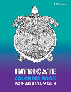 Front cover_Intricate Coloring Book For Adults Vol 4