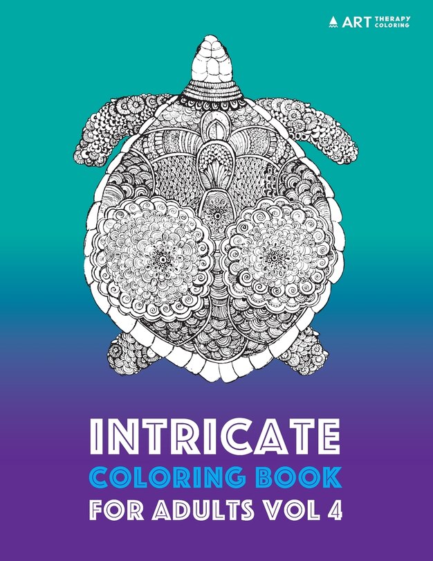 Front cover_Intricate Coloring Book For Adults Vol 4