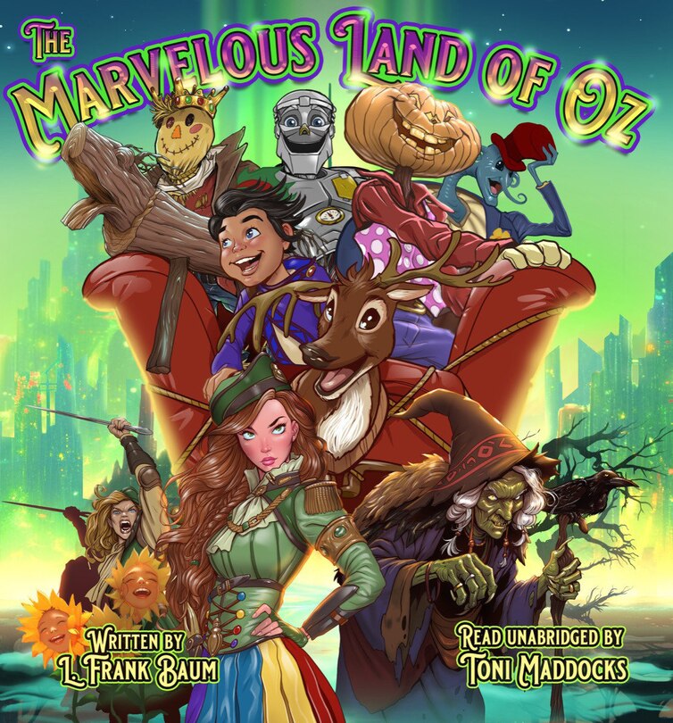 Front cover_The Marvelous Land of Oz