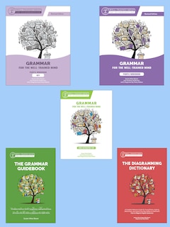 Front cover_Grammar for the Well-Trained Mind Purple Revised Full Course Bundle