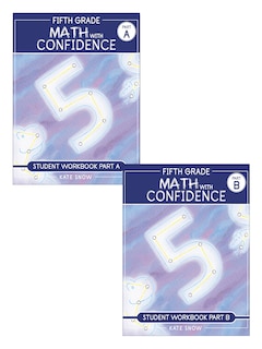 Front cover_Fifth Grade Math with Confidence Student Workbook Bundle