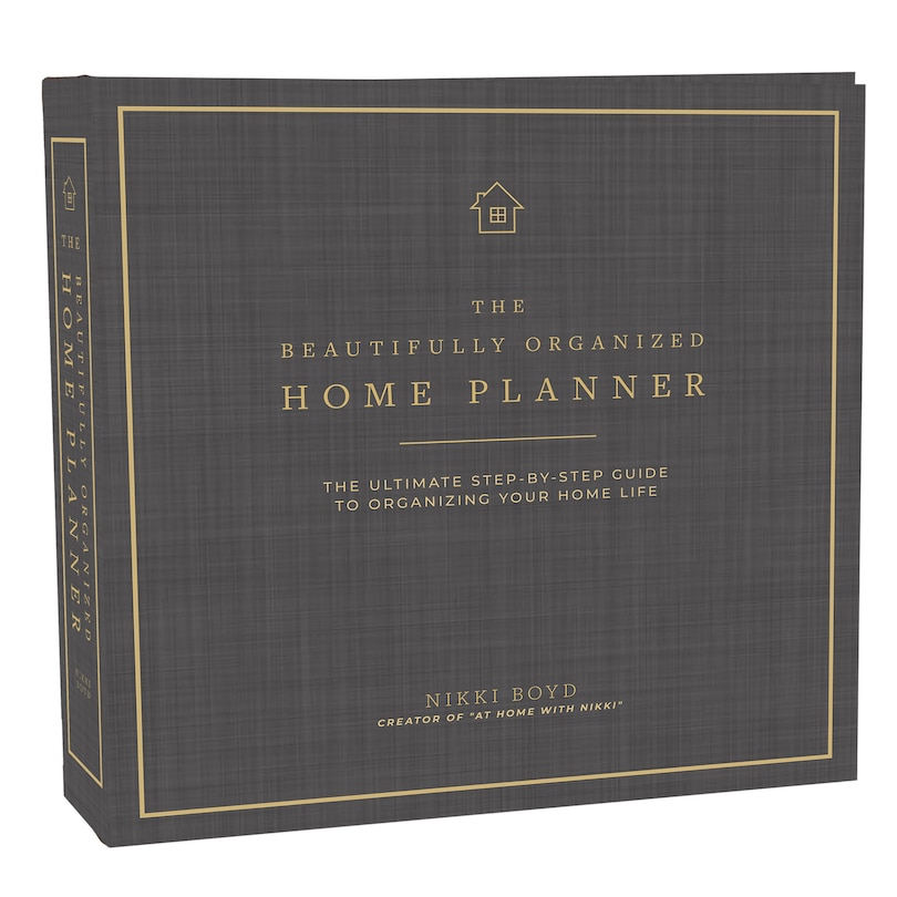 Front cover_Beautifully Organized Home Planner