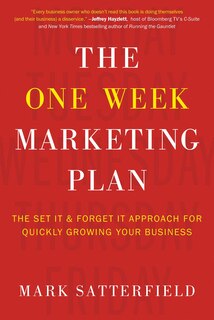 Front cover_The One Week Marketing Plan