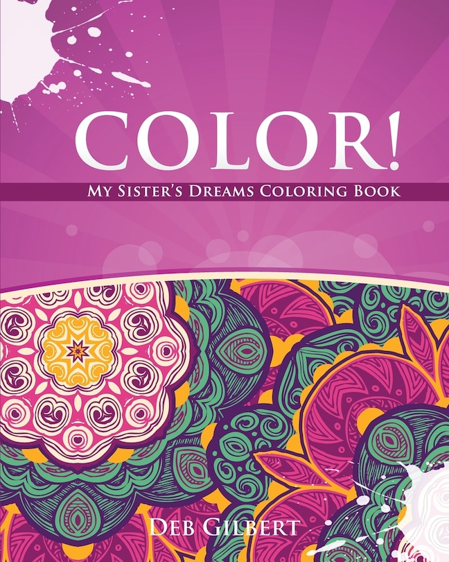 Front cover_Color! My Sister's Dreams Coloring Book