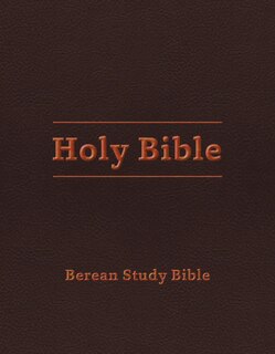 Berean Study Bible (burgundy Leatherlike)