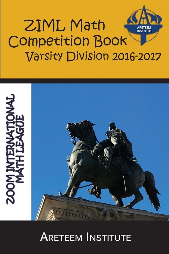 Front cover_ZIML Math Competition Book Varsity Division 2016-2017
