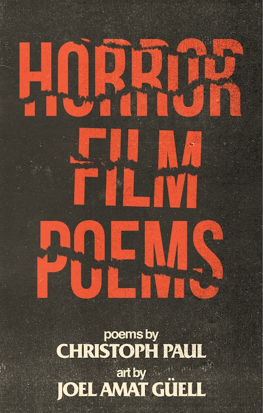 Couverture_Horror Film Poems