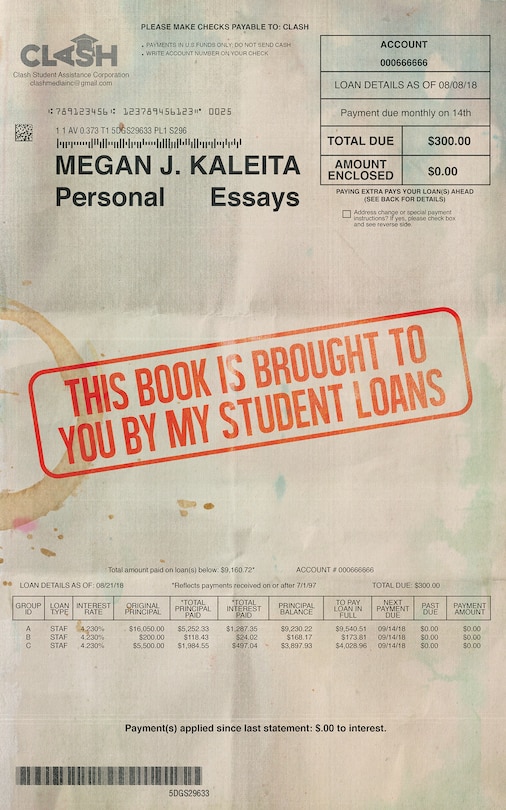 Front cover_This Book is Brought to You by My Student Loans