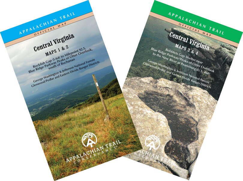 Couverture_Appalachian Trail Central Virginia Map Set