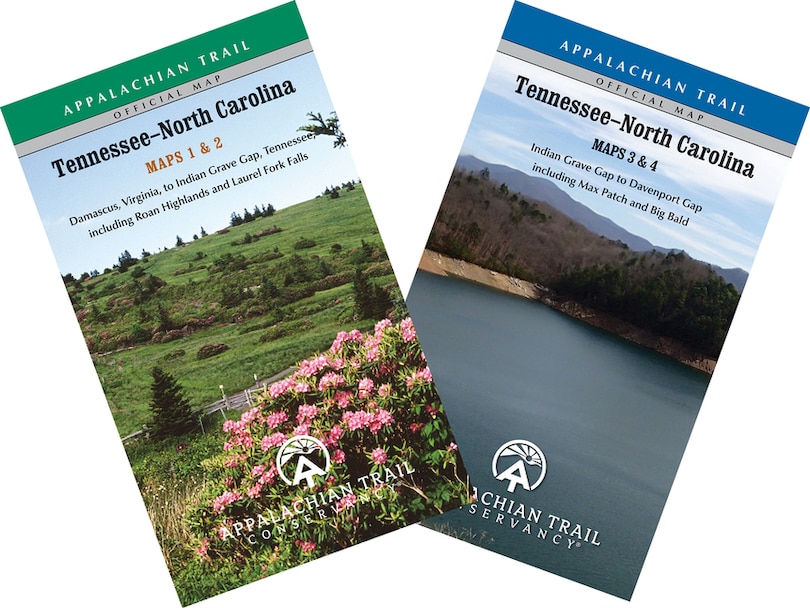 Front cover_Appalachian Trail Tennessee-north Carolina Map Set