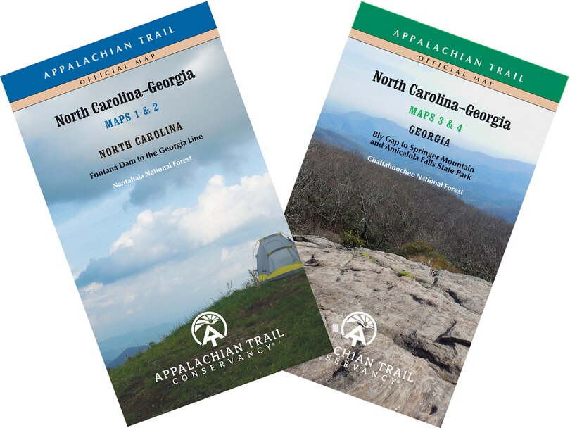 Front cover_Appalachian Trail North Carolina-georgia Map Set