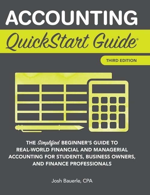 Front cover_Accounting QuickStart Guide