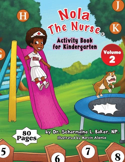 Couverture_Nola The Nurse Activity Book For Kindergarten