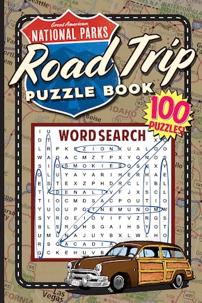 National Parks Road Trip Puzzle Book