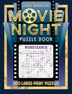 Front cover_Great American Movie Night Puzzle Book