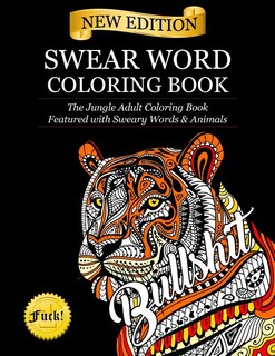 Front cover_Swear Word Coloring Book