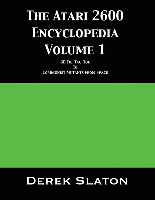 Couverture_The Atari 2600 Encyclopedia Volume 1