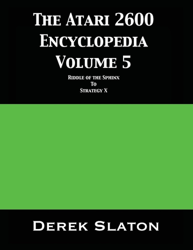 Couverture_The Atari 2600 Encyclopedia Volume 5