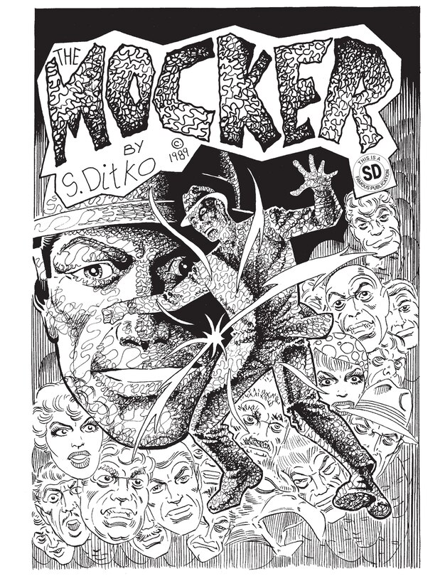 Couverture_Steve Ditko's The Mocker The Definitive Edition