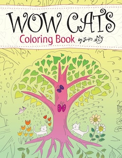 Couverture_WOW CATS Coloring Book by Junko (Japanese-English edition)