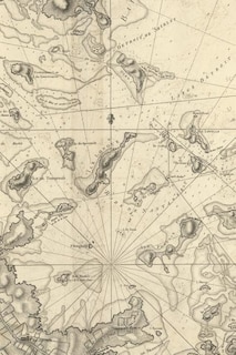 Couverture_Carte Particulie`re Du Havre De Boston Avec Les Sondes Les Bancs De Sable - A Poetose Notebook / Journal / Diary (50 Pages/25 Sheets)