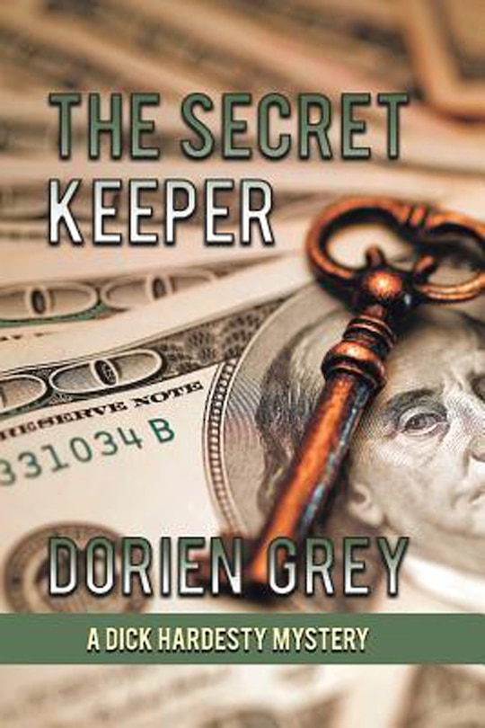 Front cover_The Secret Keeper (A Dick Hardesty Mystery, #13)(Large Print)