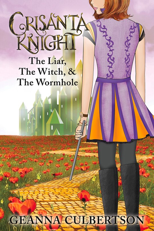 Front cover_Crisanta Knight: The Liar, The Witch, & The Wormhole