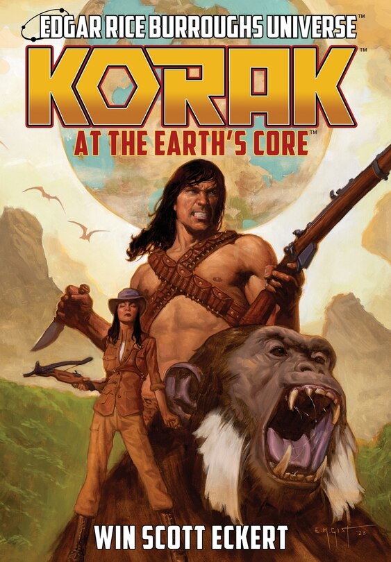 Couverture_Korak at the Earth's Core (Edgar Rice Burroughs Universe - The Dead Moon Super-Arc Book One)
