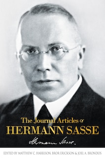 Couverture_The Journal Articles Of Hermann Sasse