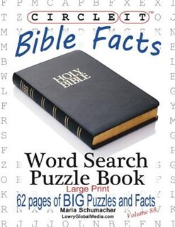 Front cover_Circle It, Bible Facts, Large Print, Word Search, Puzzle Book