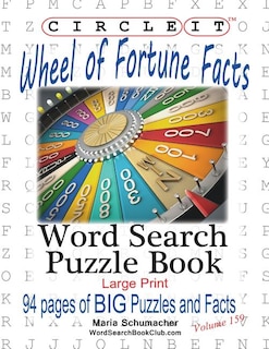 Couverture_Circle It, Wheel of Fortune Facts, Word Search, Puzzle Book