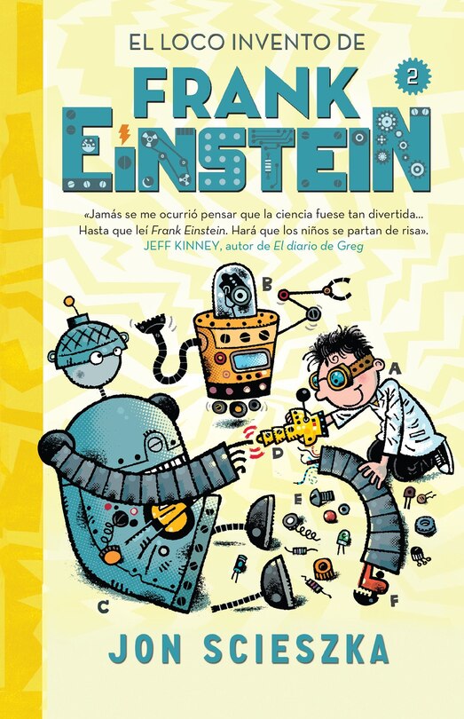 Couverture_El Loco Invento De Frank Einstein  / Frank Einstein And The Electro-finger