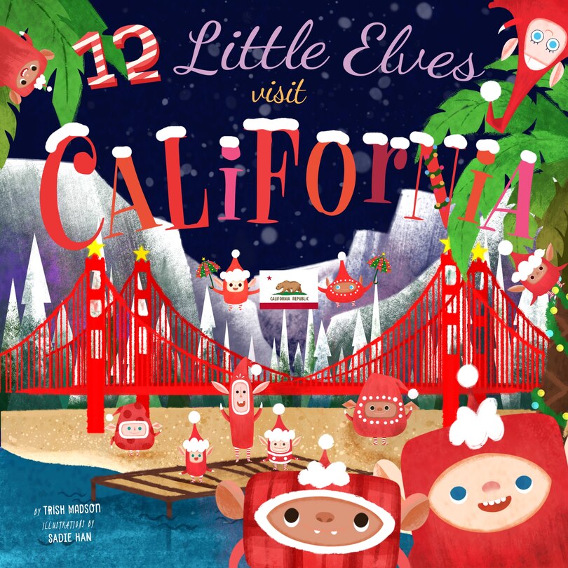 Couverture_12 Little Elves Visit California