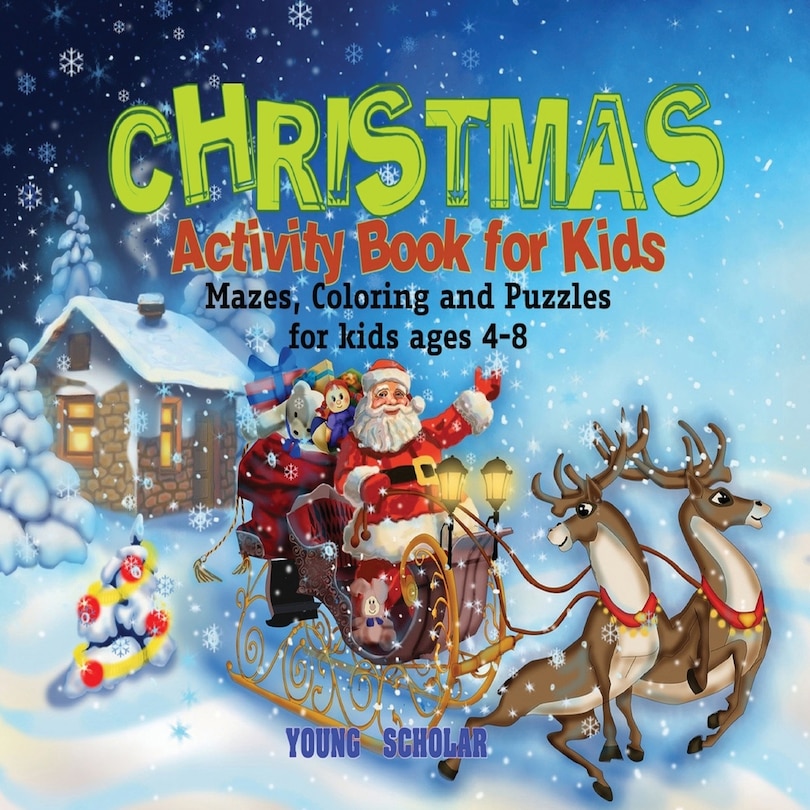Front cover_Christmas Activity Book for Kids